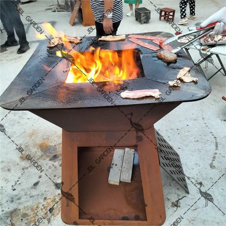Steel sifas barbecue