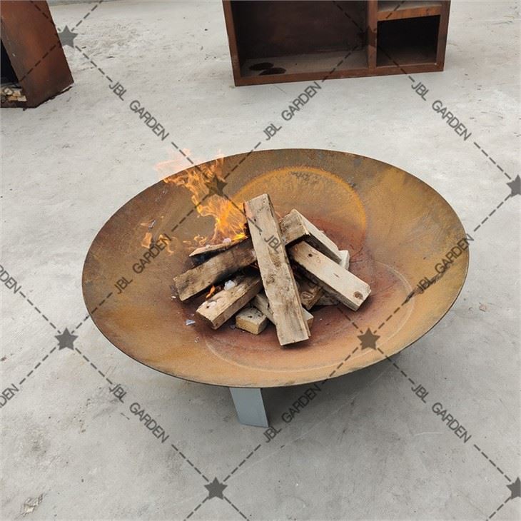 Suspended Outdoor Indoor Fireplace