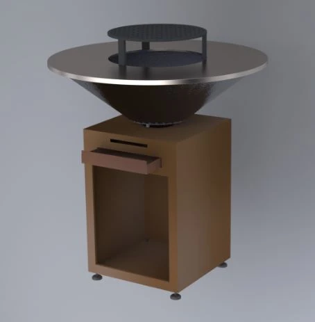 Charcoal Barbecue Pit