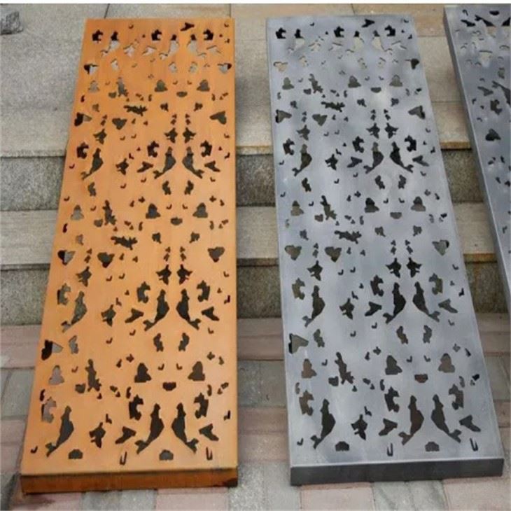 Corten Fence Panels