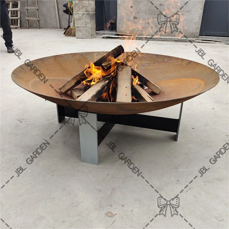 Corten Steel Fire Pit For Backyard
