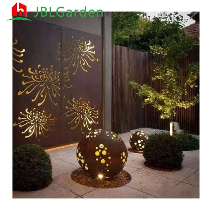 Corten Steel Lighting
