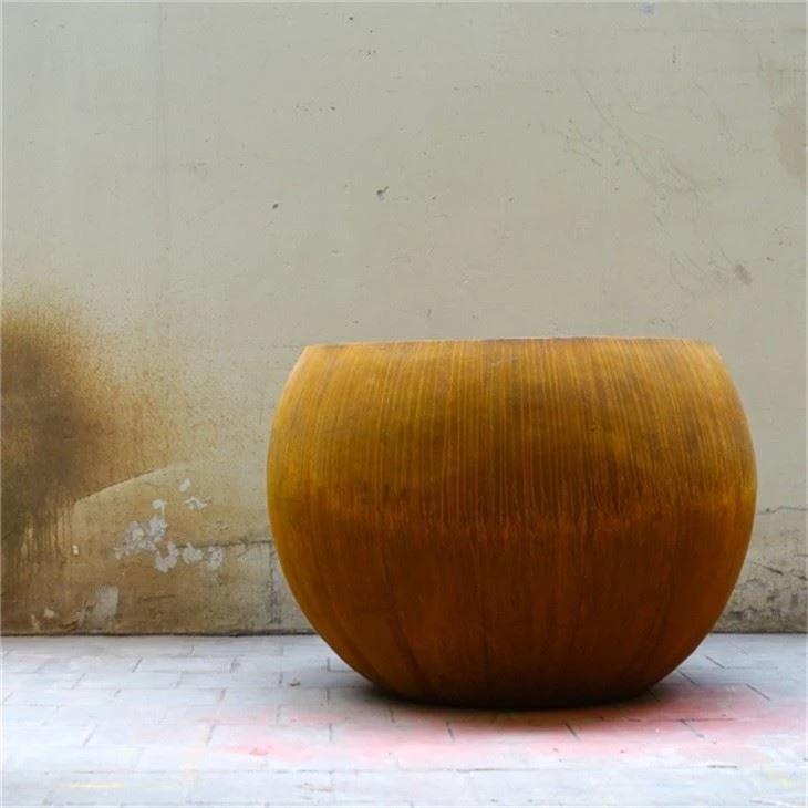 Corten Steel Vertical Planter