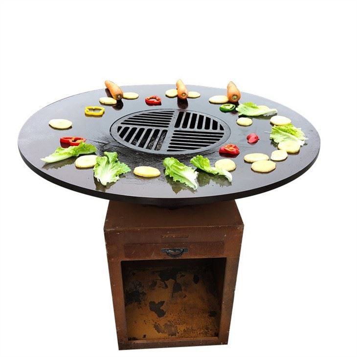 Custom Corten Steel BBQs