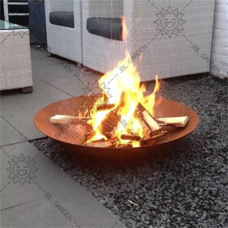 Large Square Fire Pit Table