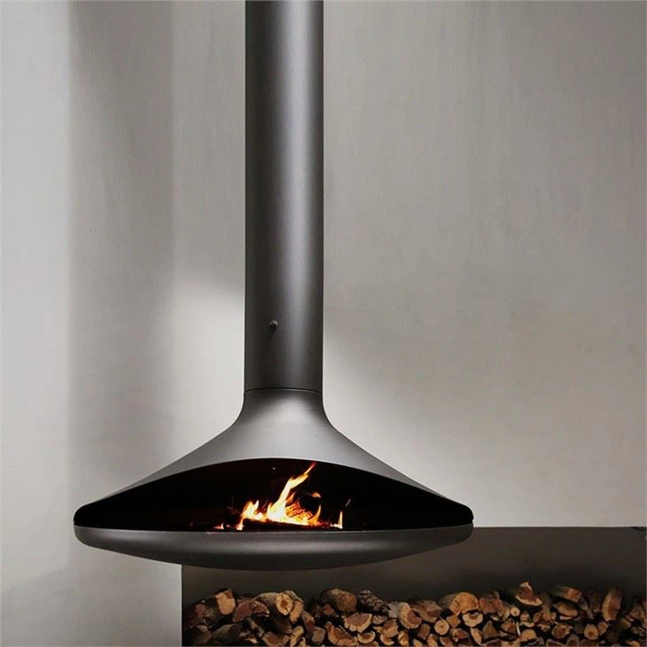 Metal Hanging Fireplace