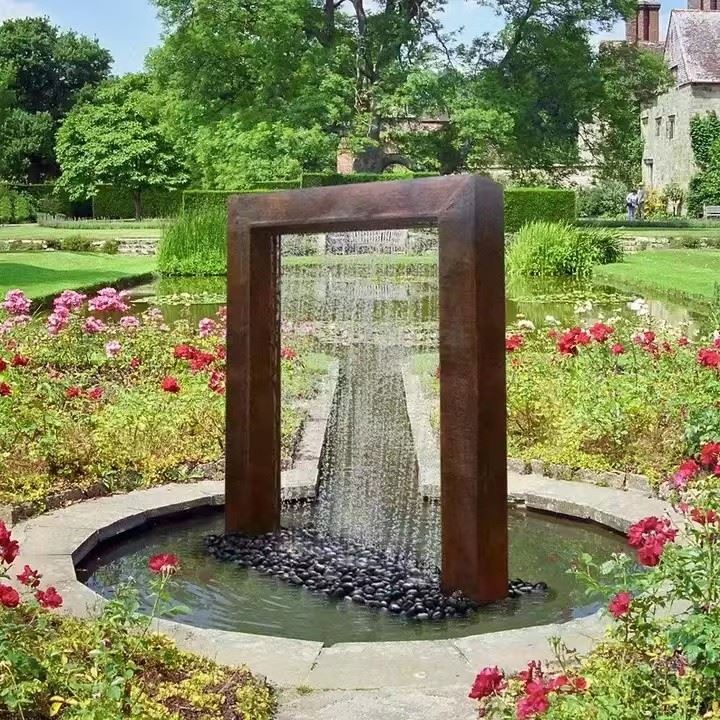 Metal Trough Water Feature