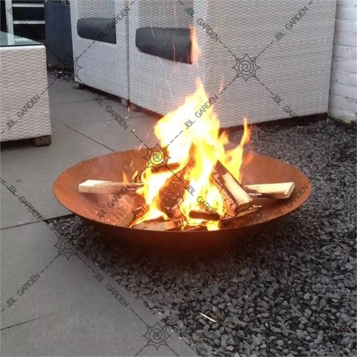 Propane Fireplace Outside