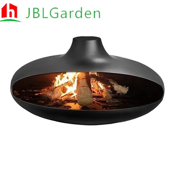 Real Flame Hanging Fireplace