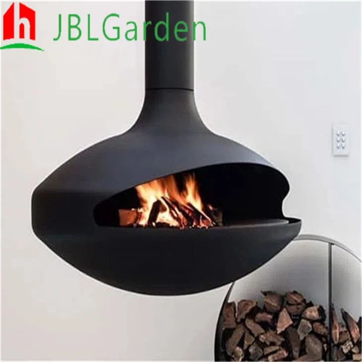 Real Flame Hanging Fireplace