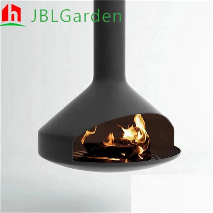 Real Flame Hanging Fireplace