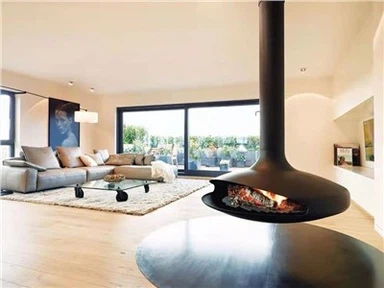 Wood Buring Fireplace Ponpye