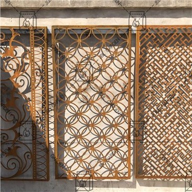 Devider Corten Asye Ekran Fences