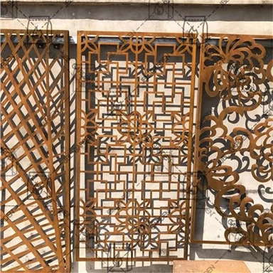 Kloti dekoratif Corten