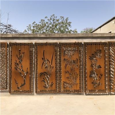 Custom Lazè koupe Landscape Panno kloti
