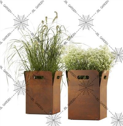 Long bwat plantè rektangilè