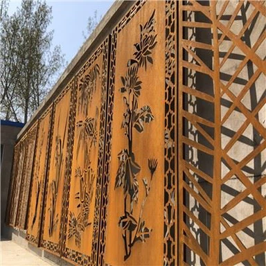 Metal Screens Panels Corten