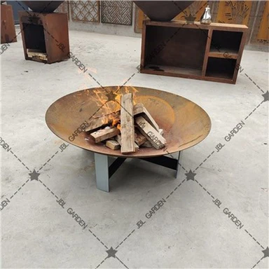 Deyò tank Corten Rusty Fire Pit