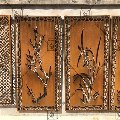 Steel Wall Art Panel Decor Pou Kay