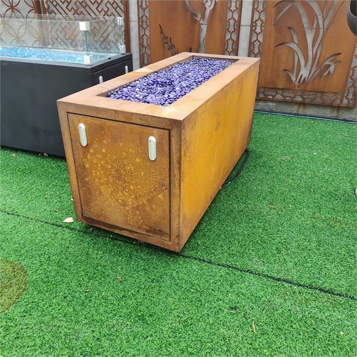 Square Gas Fire Pits
