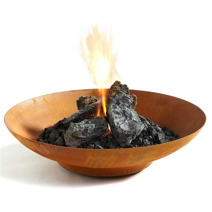 Steel Propane Fire Pit