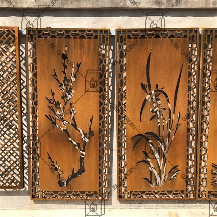Steel Wall Art Panel Decor Pou Kay
