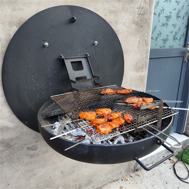 Wall Mounted Grill BBQ