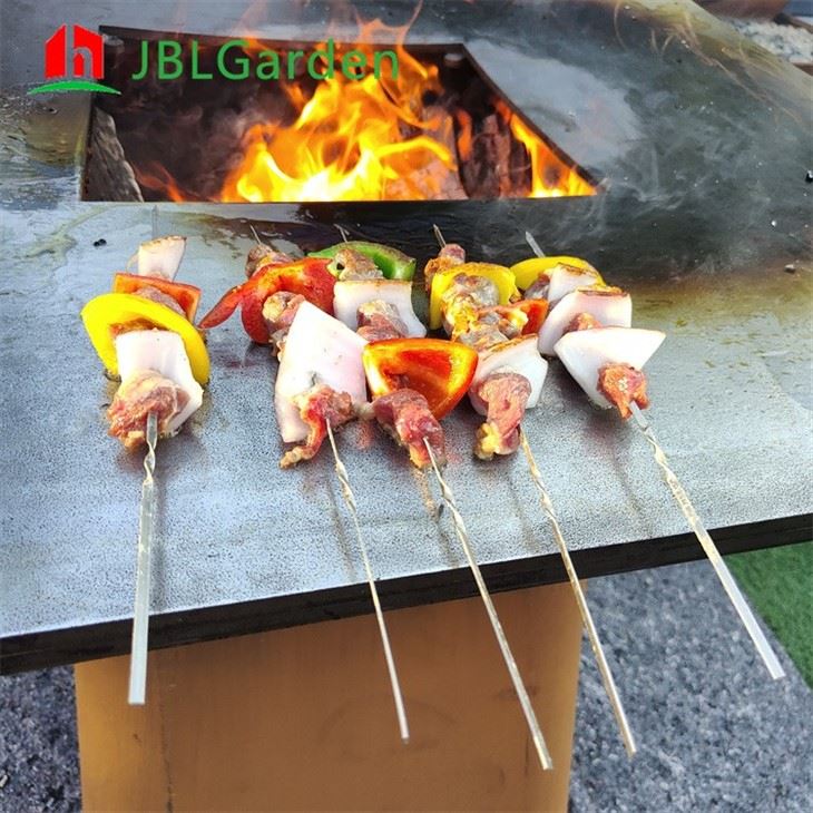 Nature Style Corten Barbecue Garden