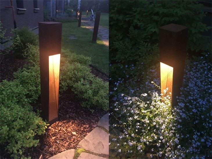 Zòn Syèj Deyò Limyè Bollard