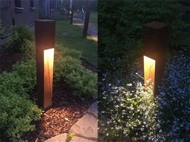 Zòn Syèj Deyò Limyè Bollard
