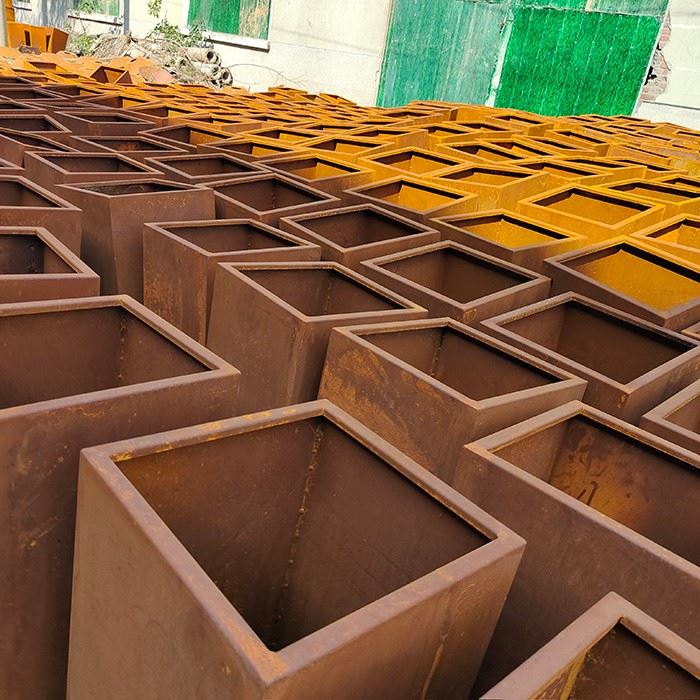 Corten Series Flower Pots