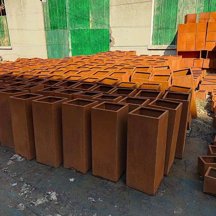 Corten Series Flower Pots