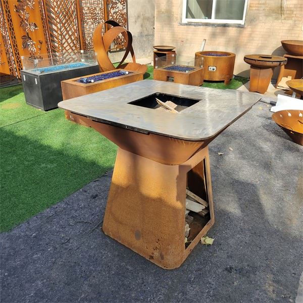 Corten Steel Bbq Fire Pit Stove best