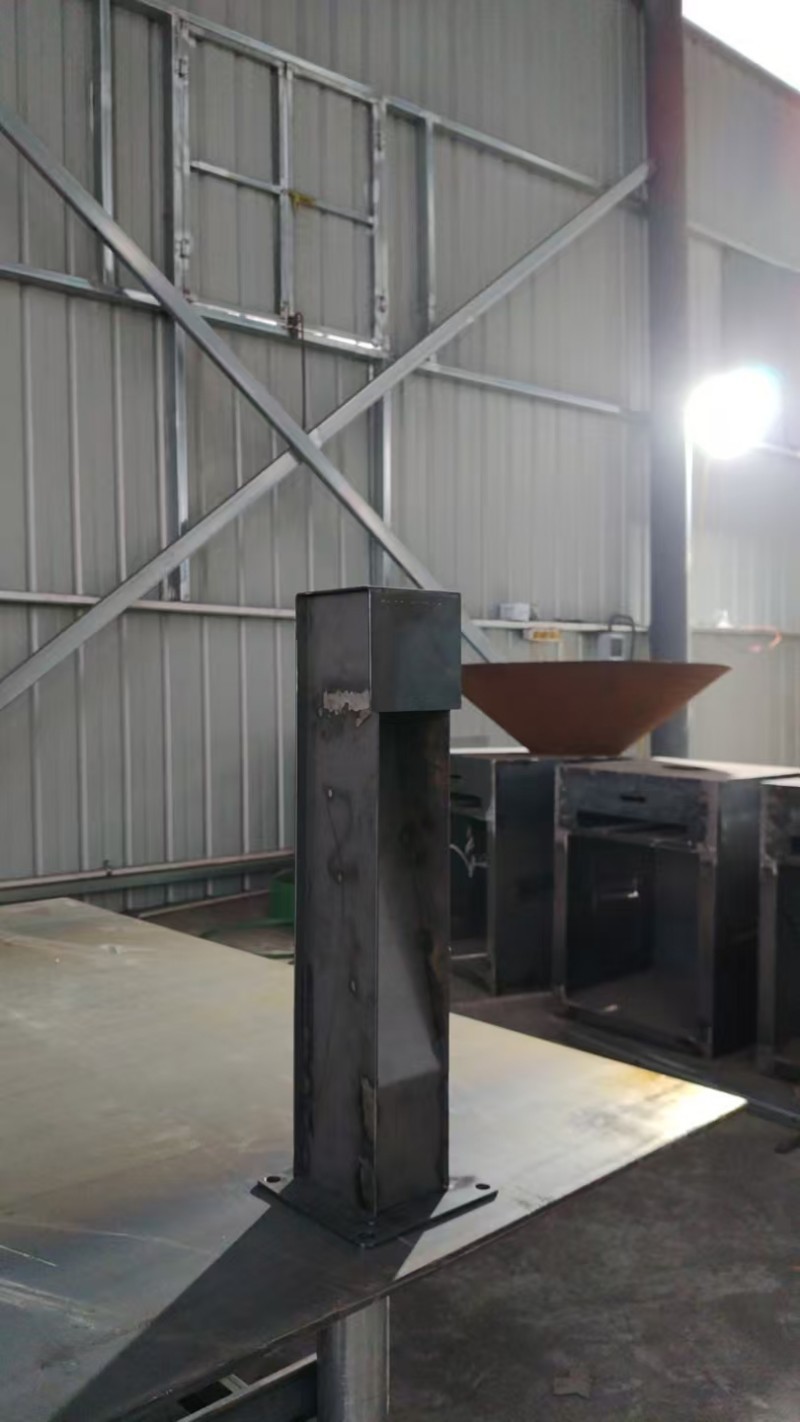 Corten Steel Courtyard Lights high quality