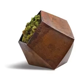 Corten asye po iregilye flè