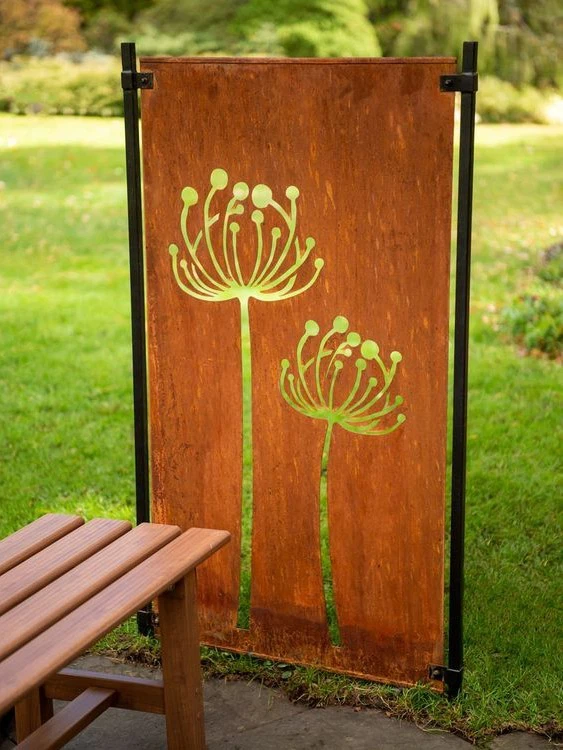 Corten Steel Screen Panel