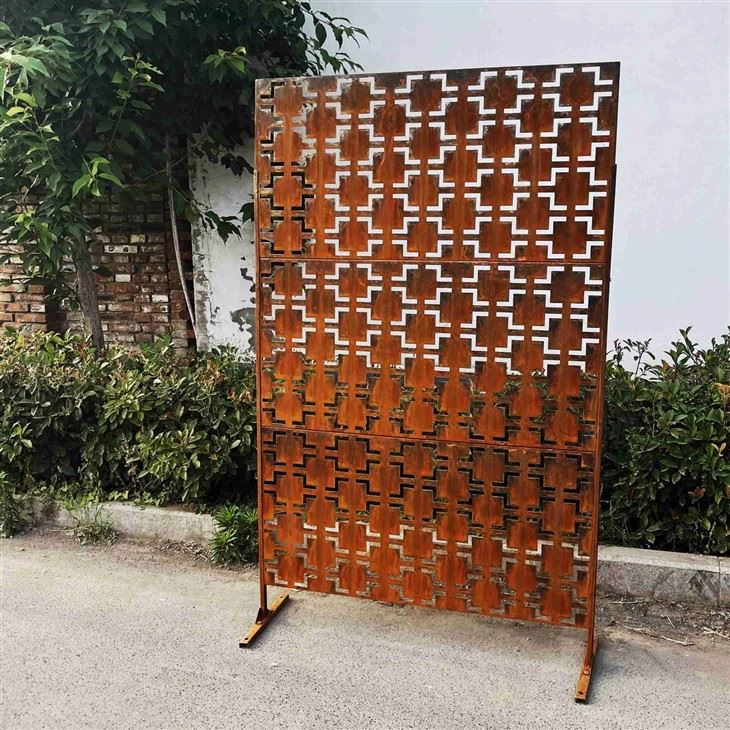 Corten Steel Screen Panel