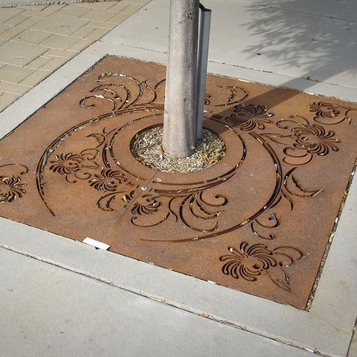 Corten Tree Grate Ring System suppliers