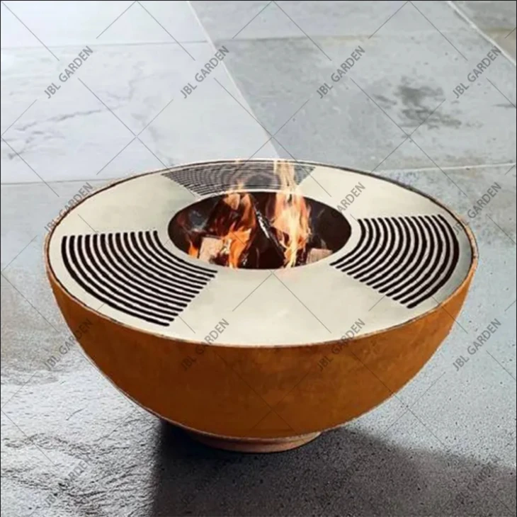 Factory Corten BBQ Grill