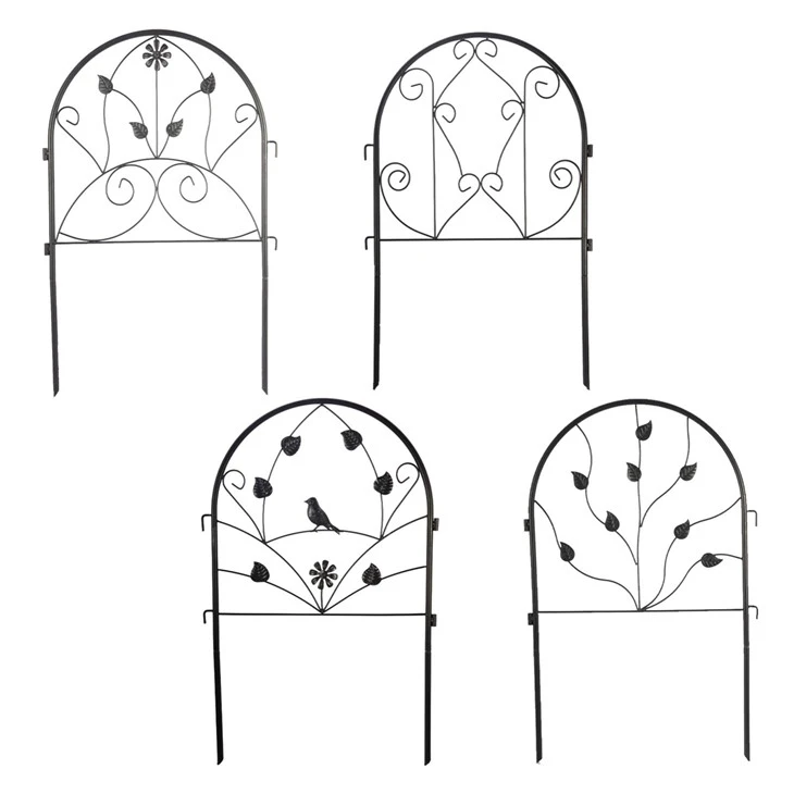 Folding And Attachable Decorative Fence