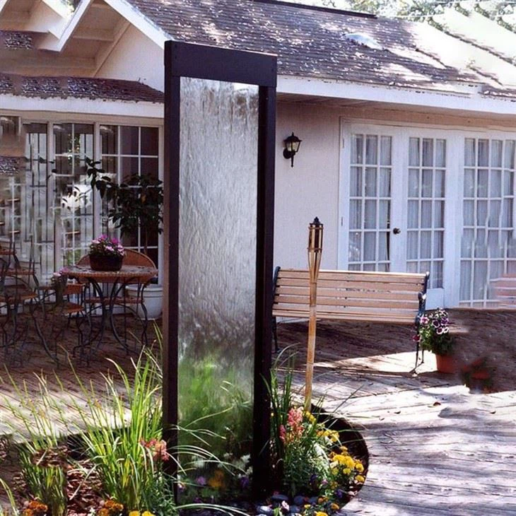 Garden Fountain Corten Steel