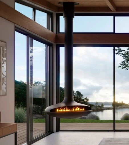 Peg-top Heating Fireplace