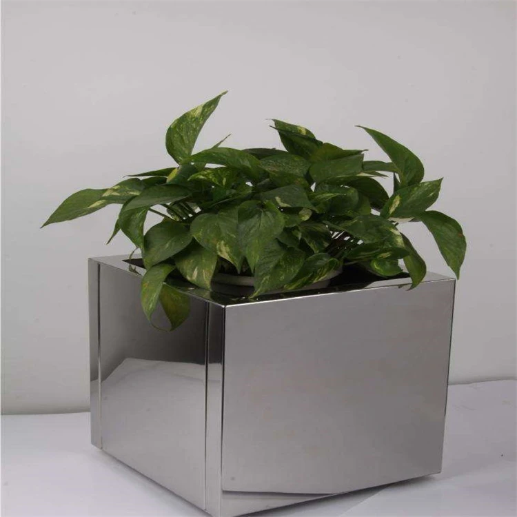 Stainless Steel Planters Stainless Steel Planters