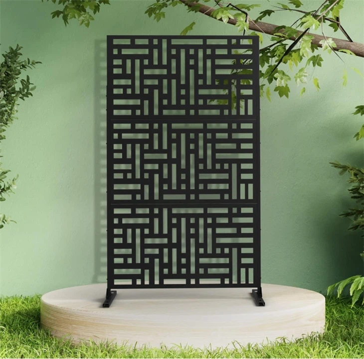 Deyò ekran konfidansyalite dekoratif ak panno