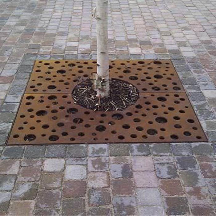 Outdoor Rust Corten Tree Grate price