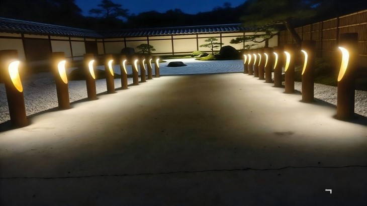 Rust Corten Outdoor Round Bollard Lights factory