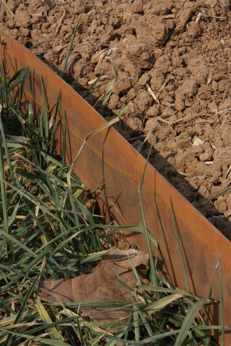 Rustic Corten Steel Garden Landscaping Edging With Weathered Finish best