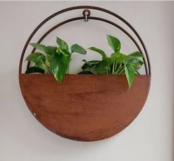 Small Metal Flower Planters