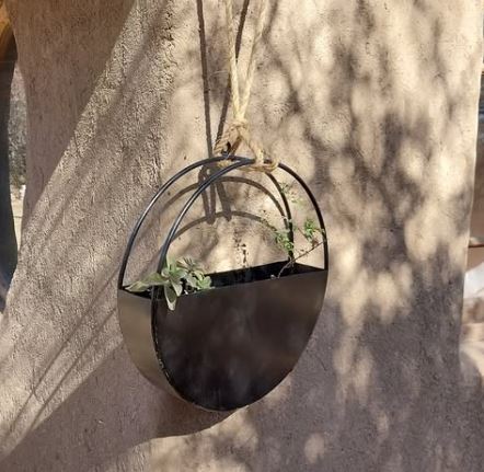 Small Metal Flower Planters