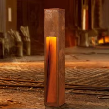 Corten Steel ekleraj pou deyò